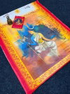 Mg 471 Navdurga Navratri Special Plain Linen Sarees Exporters In India